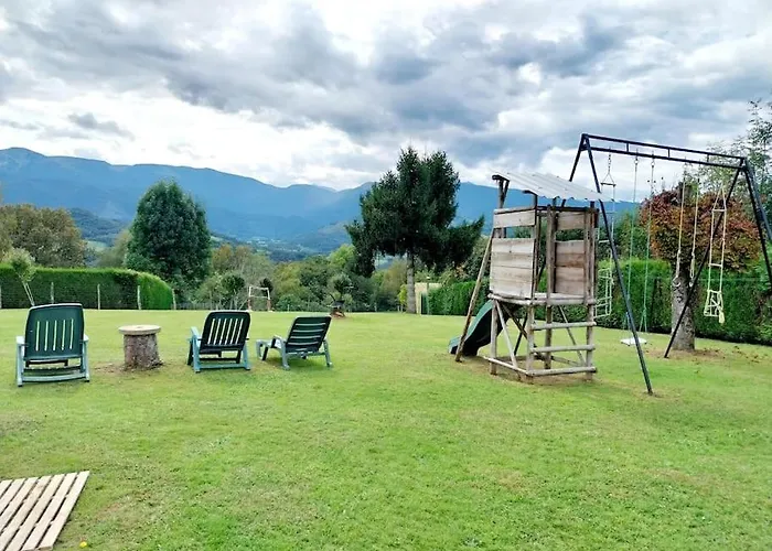 Eth Arreyen Avec Piscine Privee Et Magnifique Vue Sur Pyrenees *